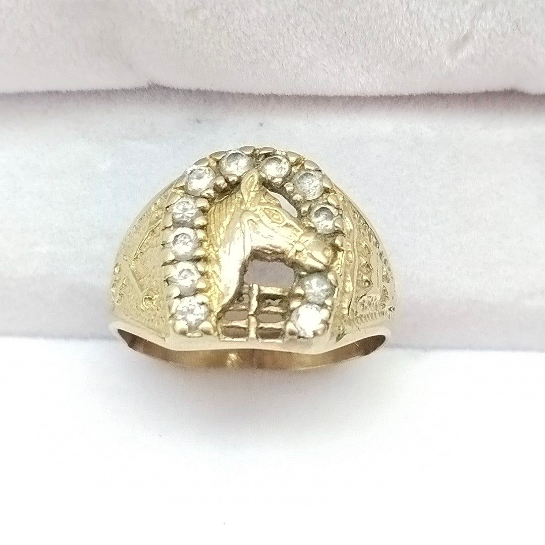 ANILLO ORO 10 K 5,10 GRMS (SEMINUEVO)