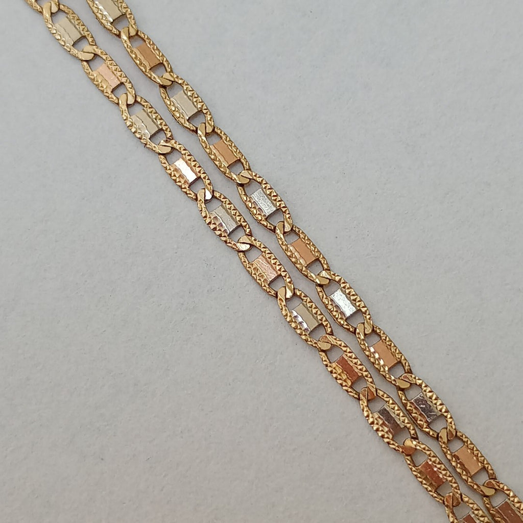 CADENA ORO COMBINADO 10 K 2,30 GRMS (SEMINUEVO)