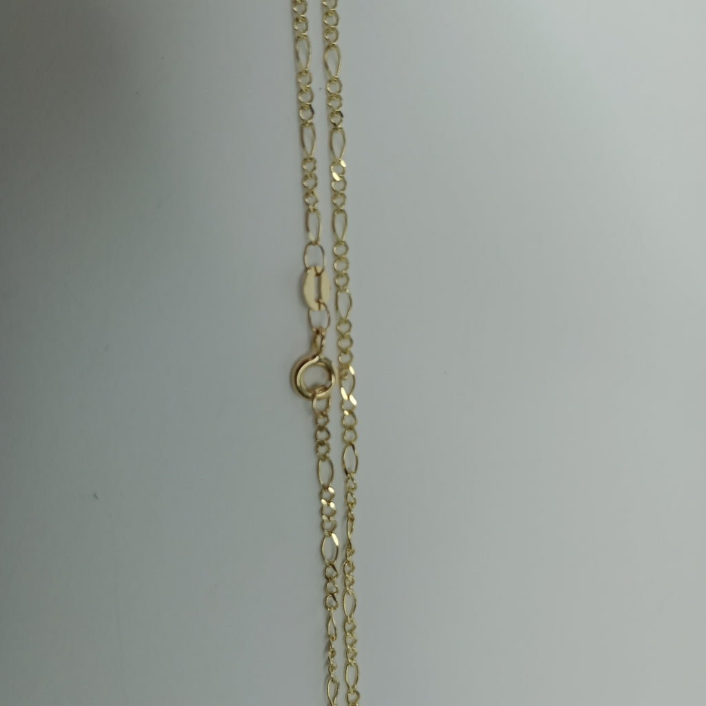 CADENA TEJIDO 3X1 14K 55 CM 2.3 GR (NUEVO)