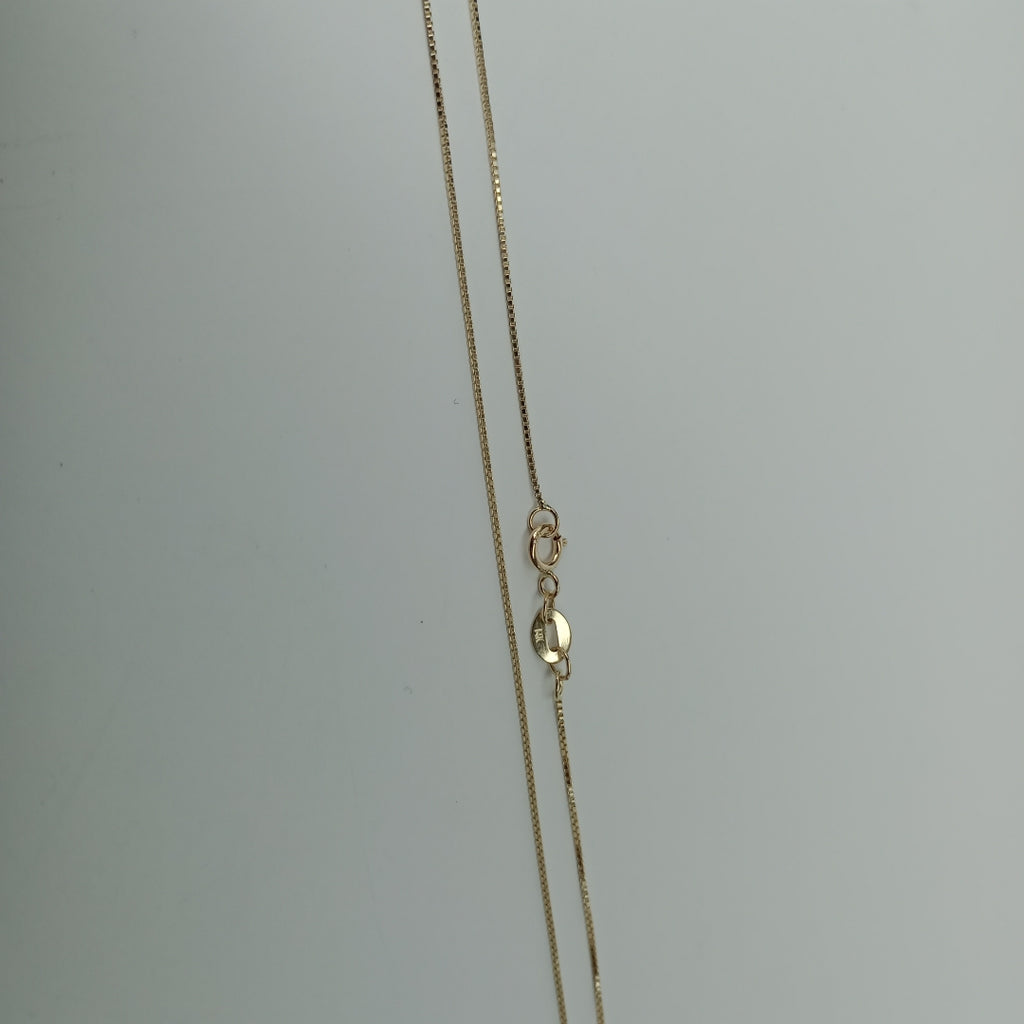 CADENA VENECIANO 14K 50 CM 1.6 GR (NUEVO)