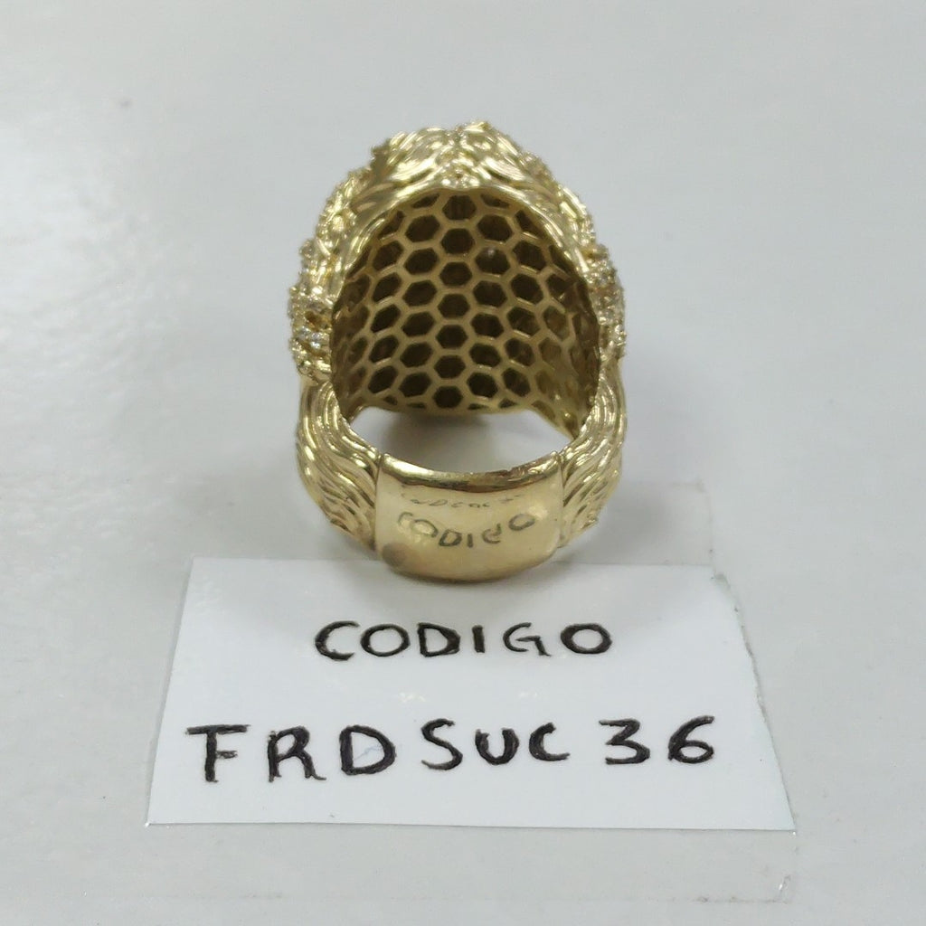 ANILLO ORO 10 K 12,40 GRMS (SEMINUEVO)