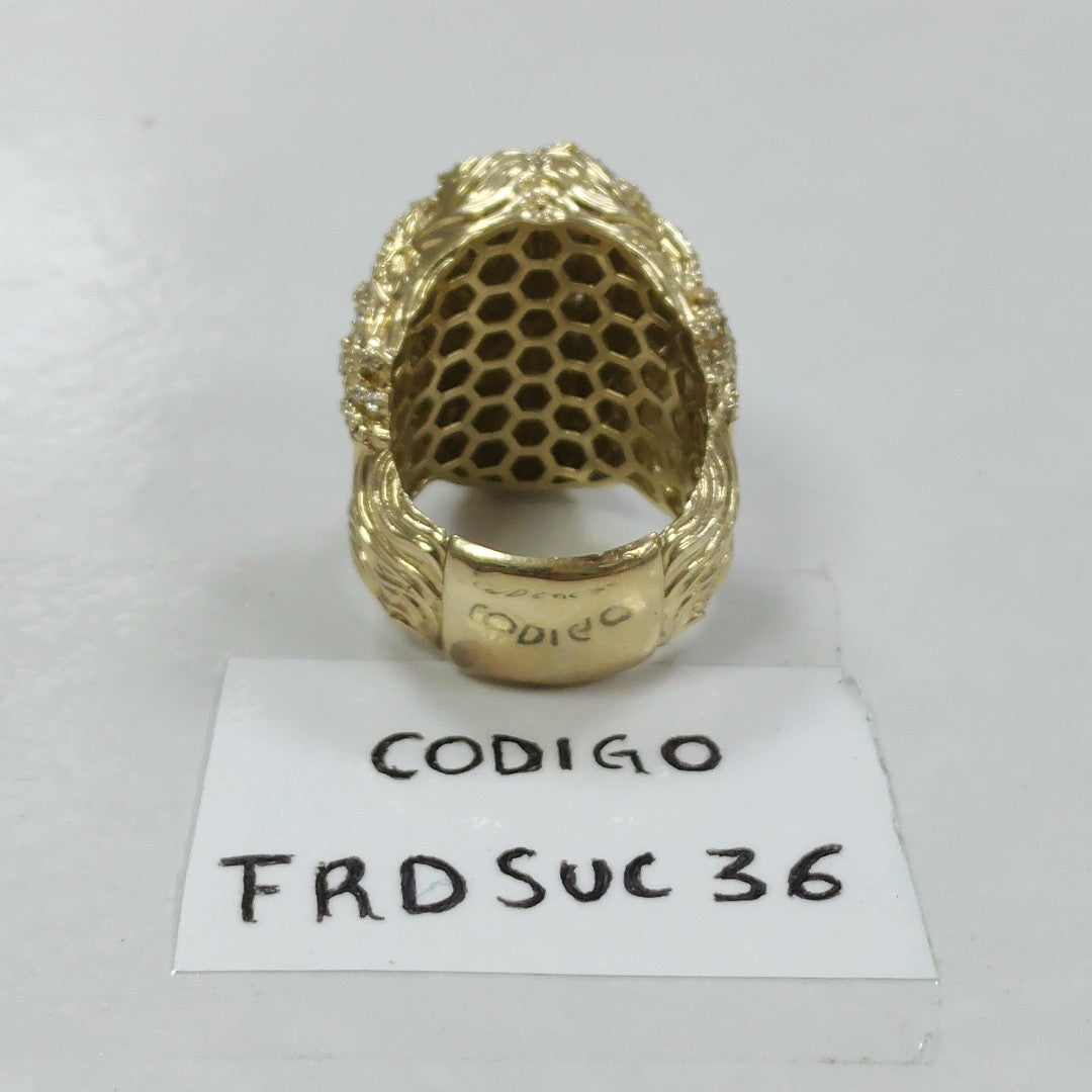 ANILLO ORO 10 K 12,40 GRMS (SEMINUEVO)