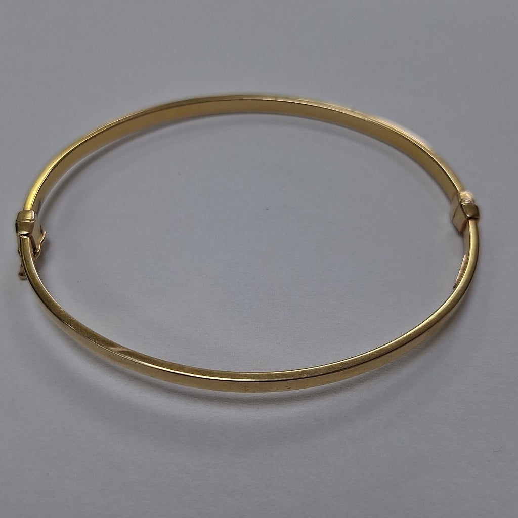 PULSERA RIGIDA ORO 10 K 2.9 GRMS (SEMINUEVO)