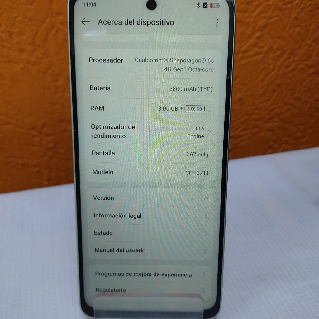 CELULAR OPPO A5 PRO CPH2711 (2025) 256 GB 8 GB RAM (SEMINUEVO)