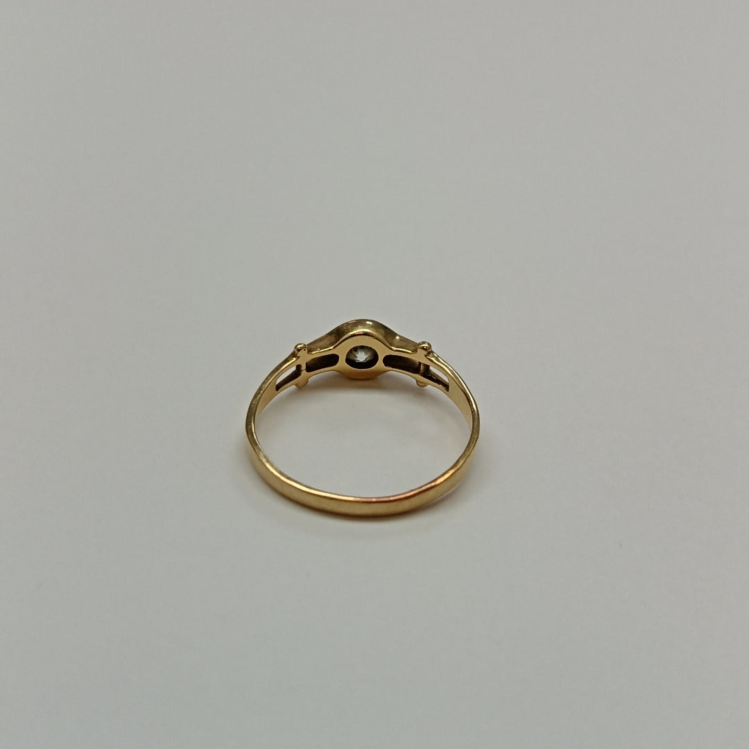 SOLITARIO ORO 14 K 2,00 GRMS (SEMINUEVO)