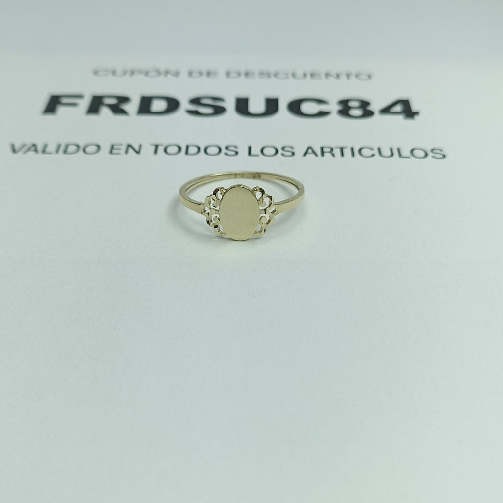 ANILLOS ANILLITO 10K TALLA 8 0.9 GR (NUEVO)