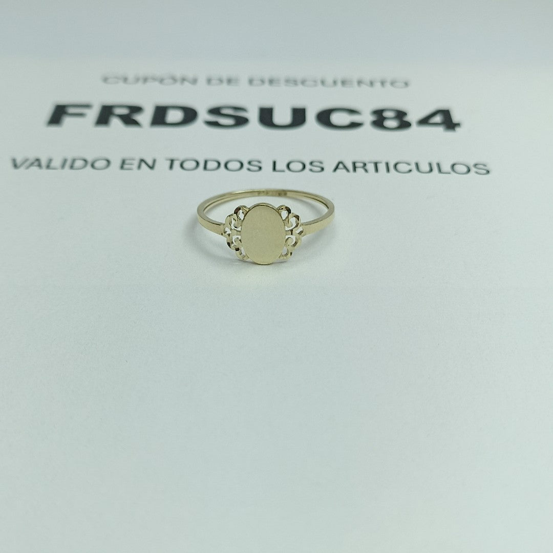 ANILLOS ANILLITO 10K TALLA 8 0.9 GR (NUEVO)