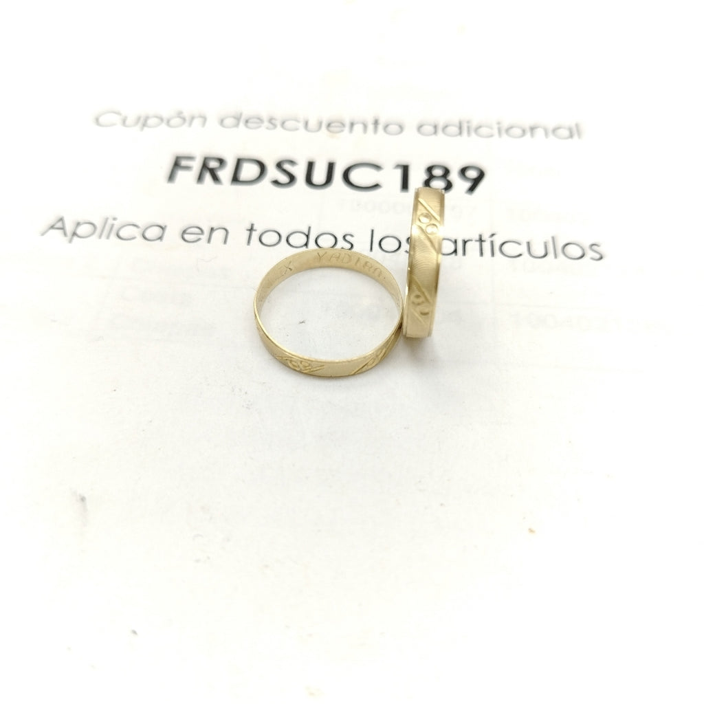ARGOLLA ORO 10 K 2,00 GRMS (SEMINUEVO)
