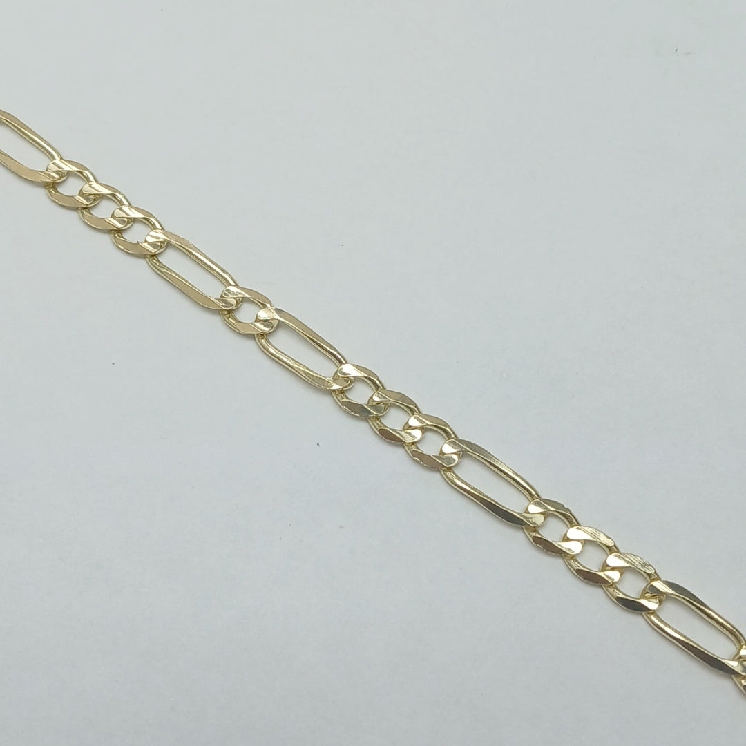 PULSERA 3X1 14K 21 CM 6.5 GR (NUEVO)