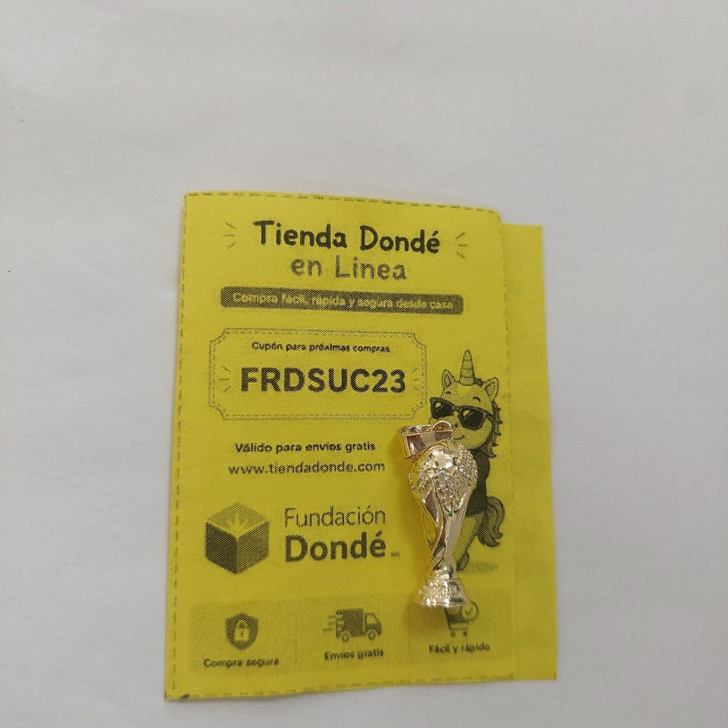 DIJE FIG COPA MUNDO 10K 2.6 GR (NUEVO)