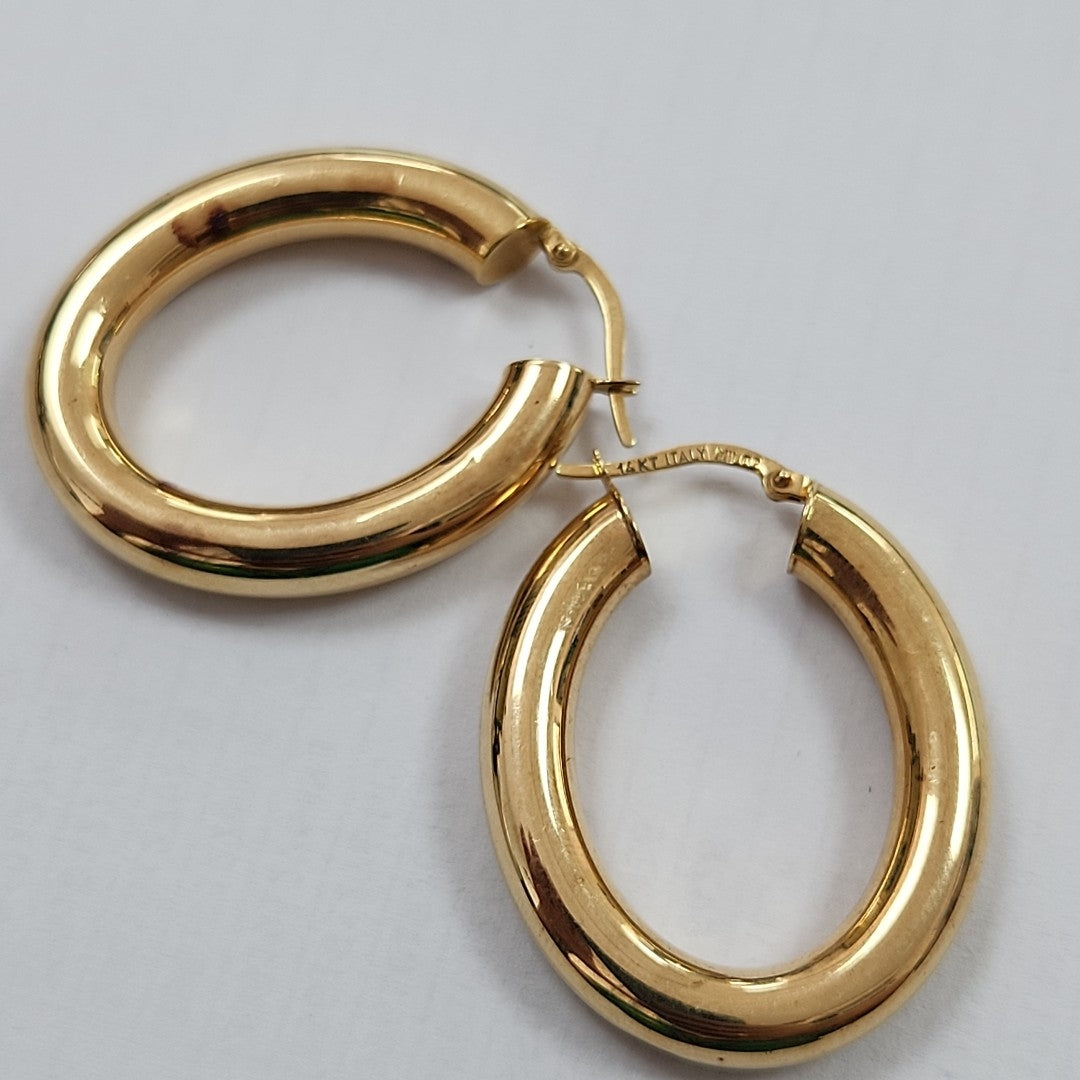 ARRACADAS PAR ORO 14 K 4,70 GRMS (SEMINUEVO)