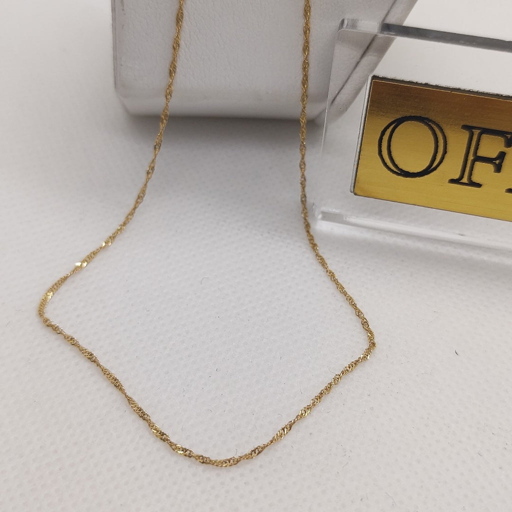 CADENA ORO 8 K 0,70 GRMS (SEMINUEVO)