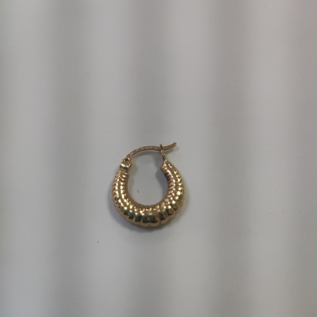ARRACADAS PAR ORO 14 K 1.8 GRMS (SEMINUEVO)