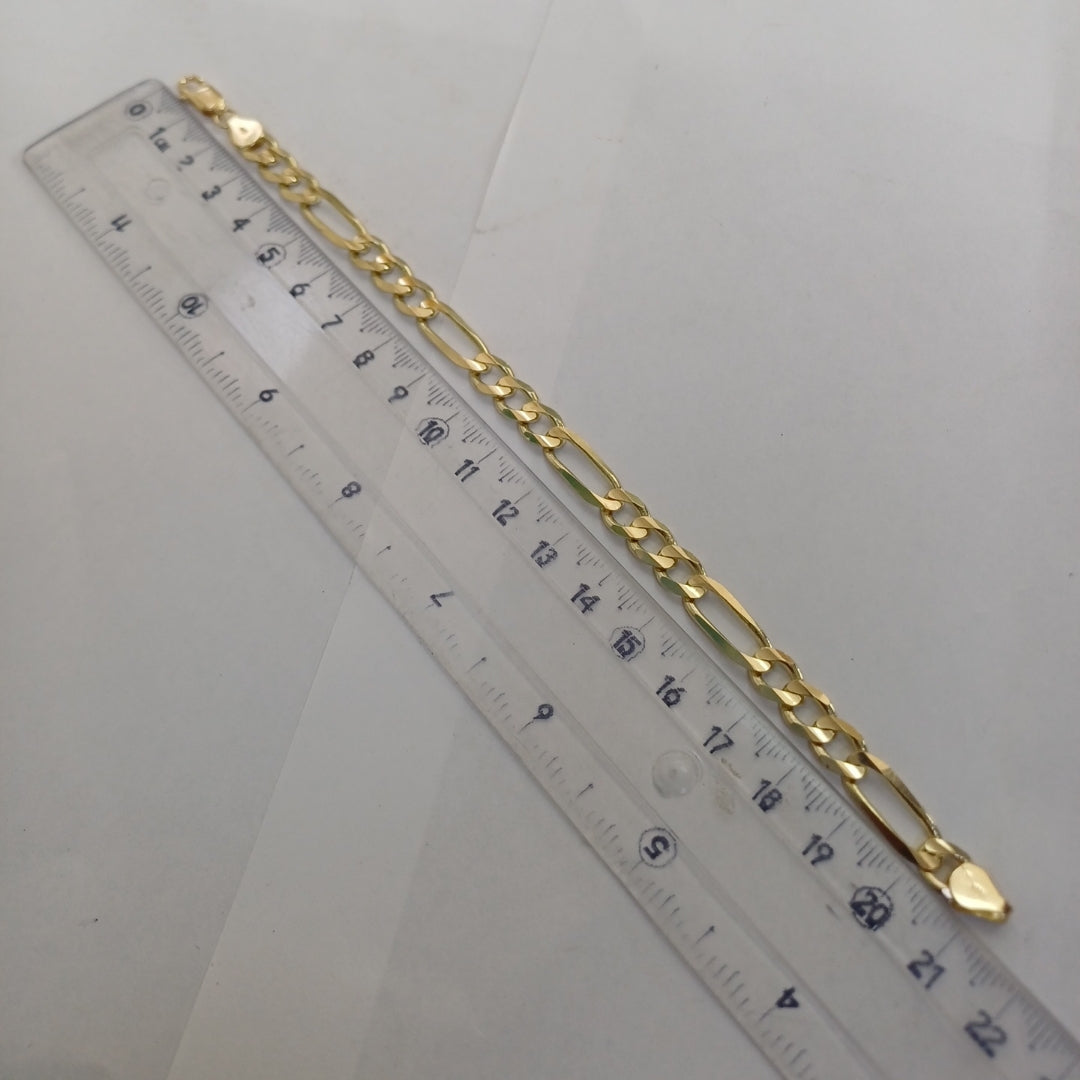 PULSERA 3X1 14K 21 CM 14 GR (NUEVO)