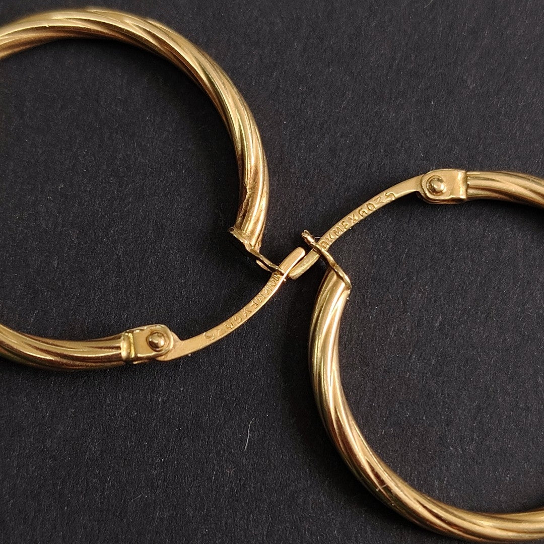 ARRACADAS PAR ORO 10 K 2,30 GRMS (SEMINUEVO)