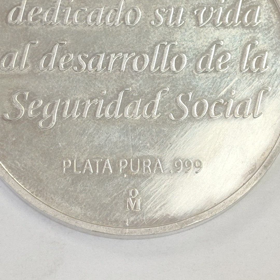 MEDALLA CONMEMORATIVA PLATA 31.1 GRMS (SEMINUEVO)