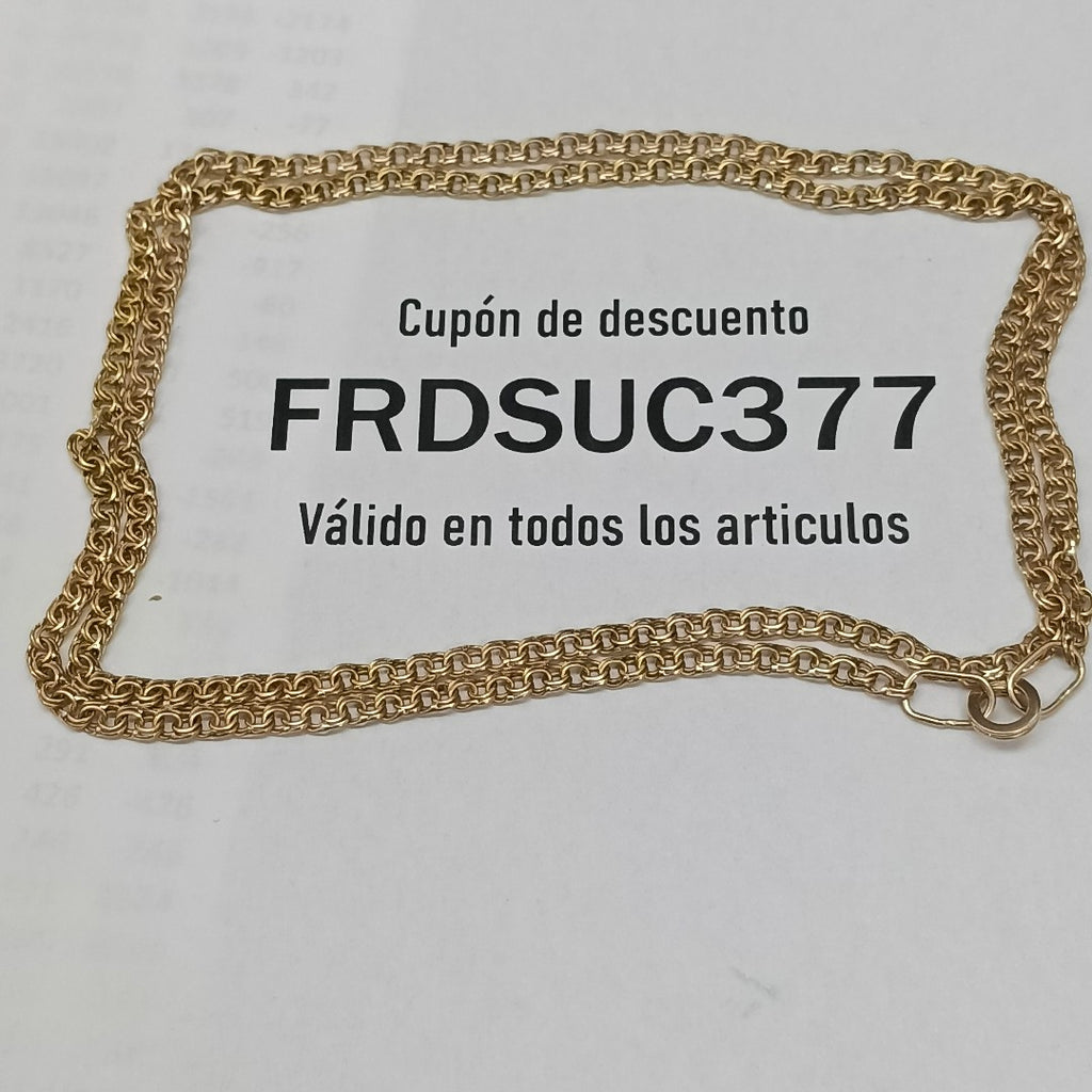 CADENA ORO 8 K 7.8 GRMS (SEMINUEVO)