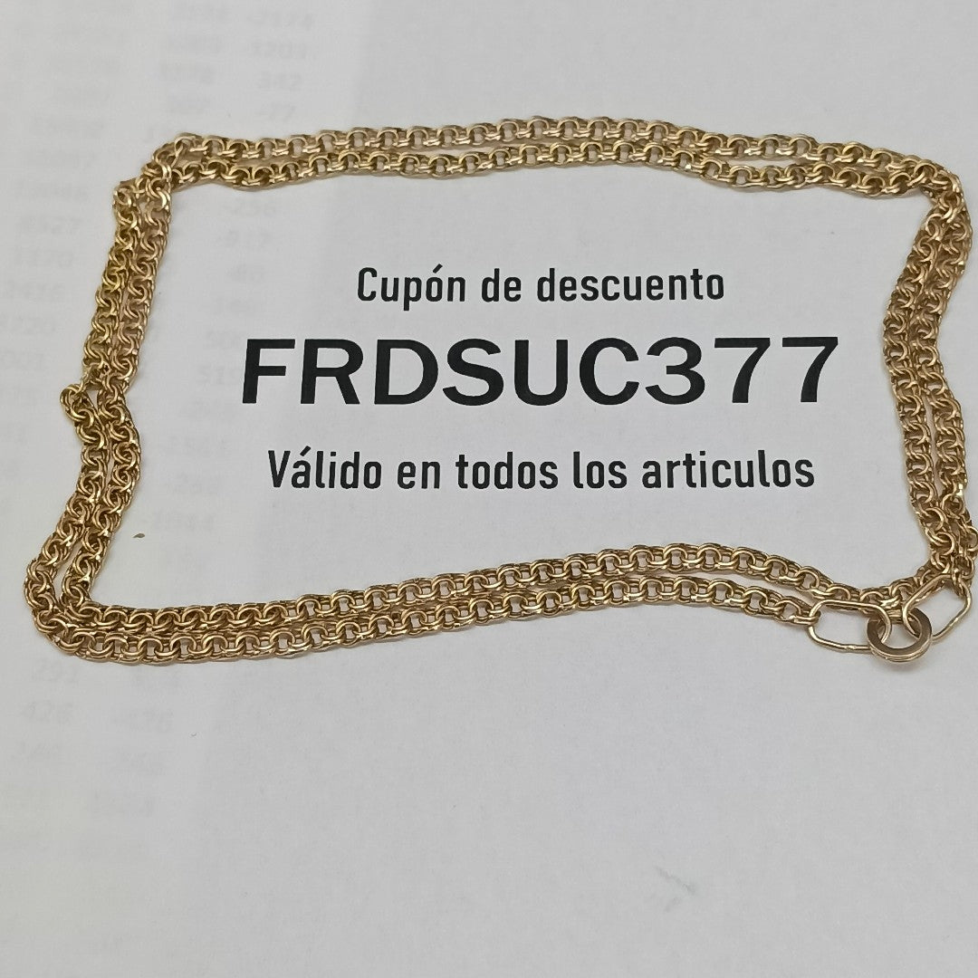 CADENA ORO 8 K 7.8 GRMS (SEMINUEVO)