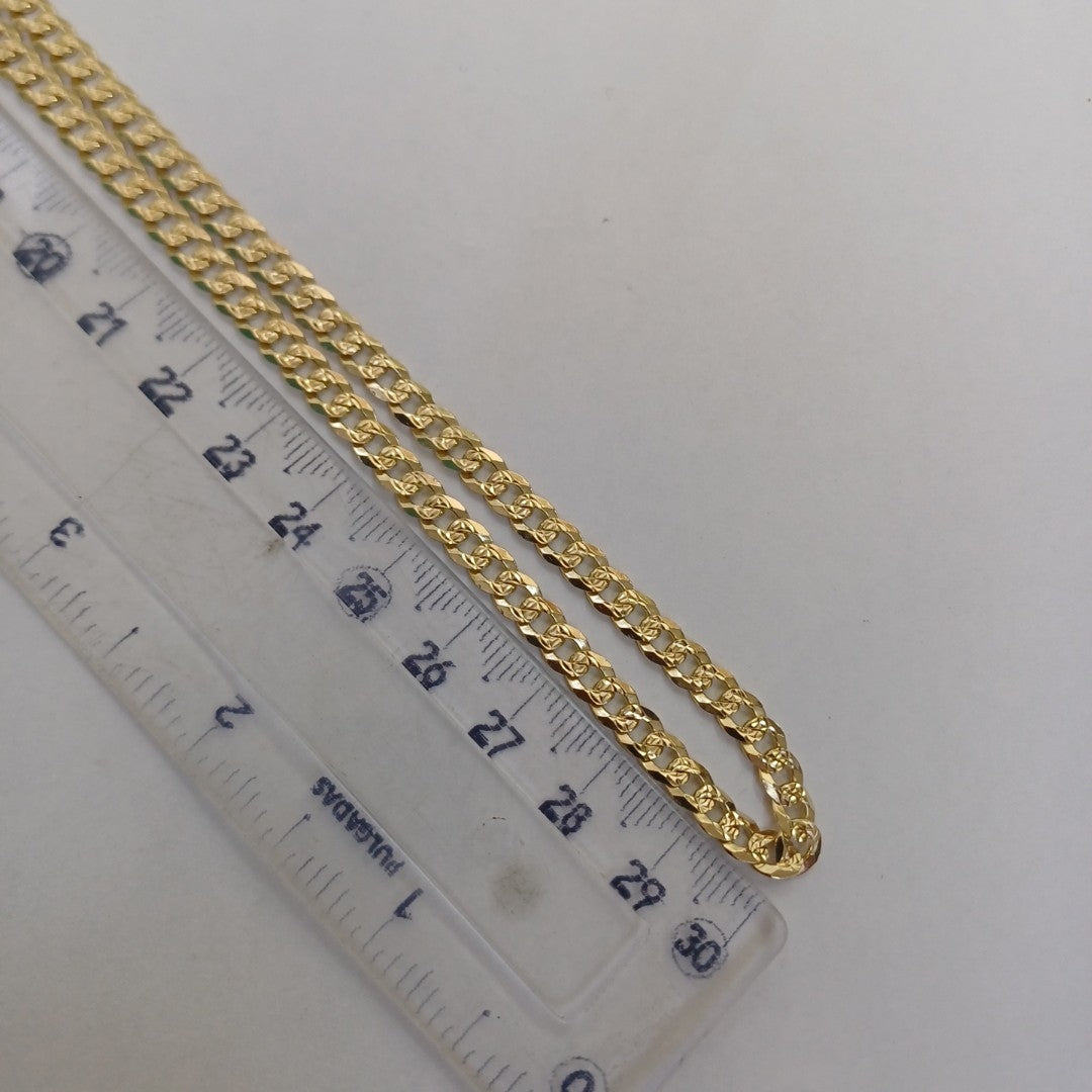 CADENA BARBADA 14K 60 CM 21.1 GR (NUEVO)