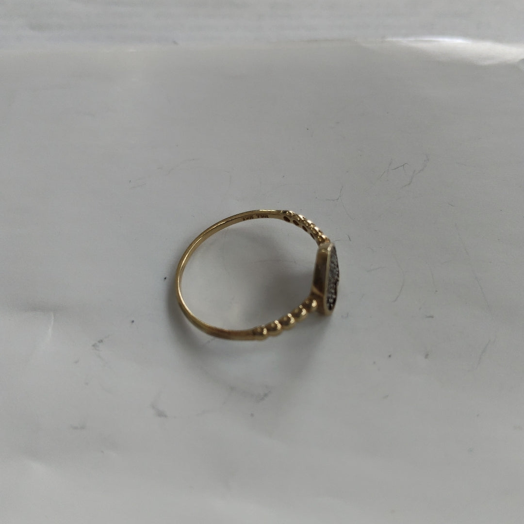 ANILLO ORO 10 K 1.1 GRMS (SEMINUEVO)