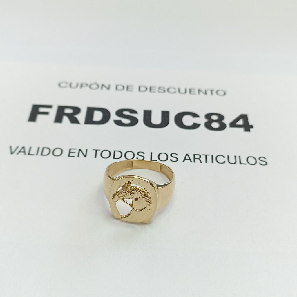 ANILLOS CABALLERO ORO 14K 1.6 (NUEVO)