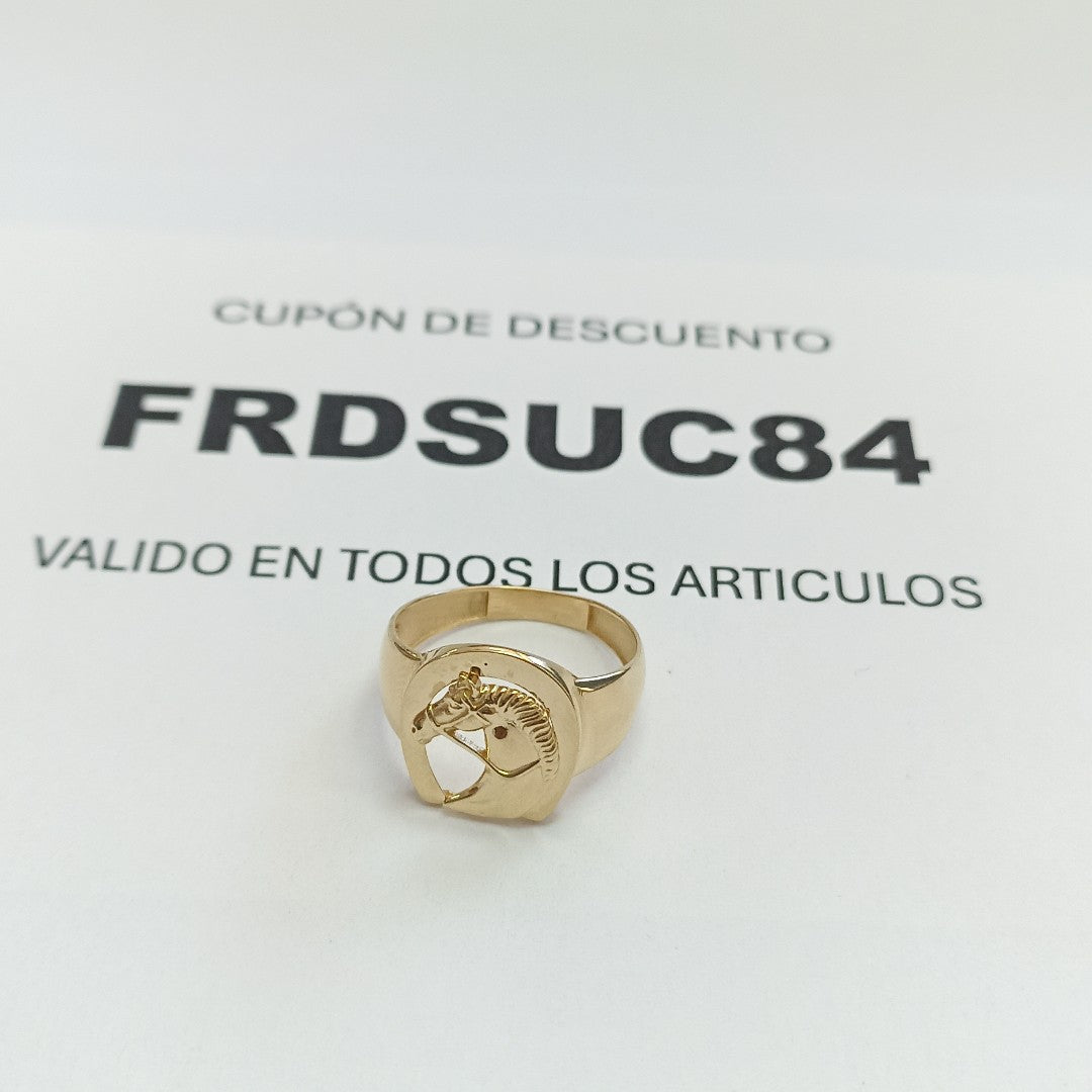 ANILLOS CABALLERO ORO 14K 1.6 (NUEVO)