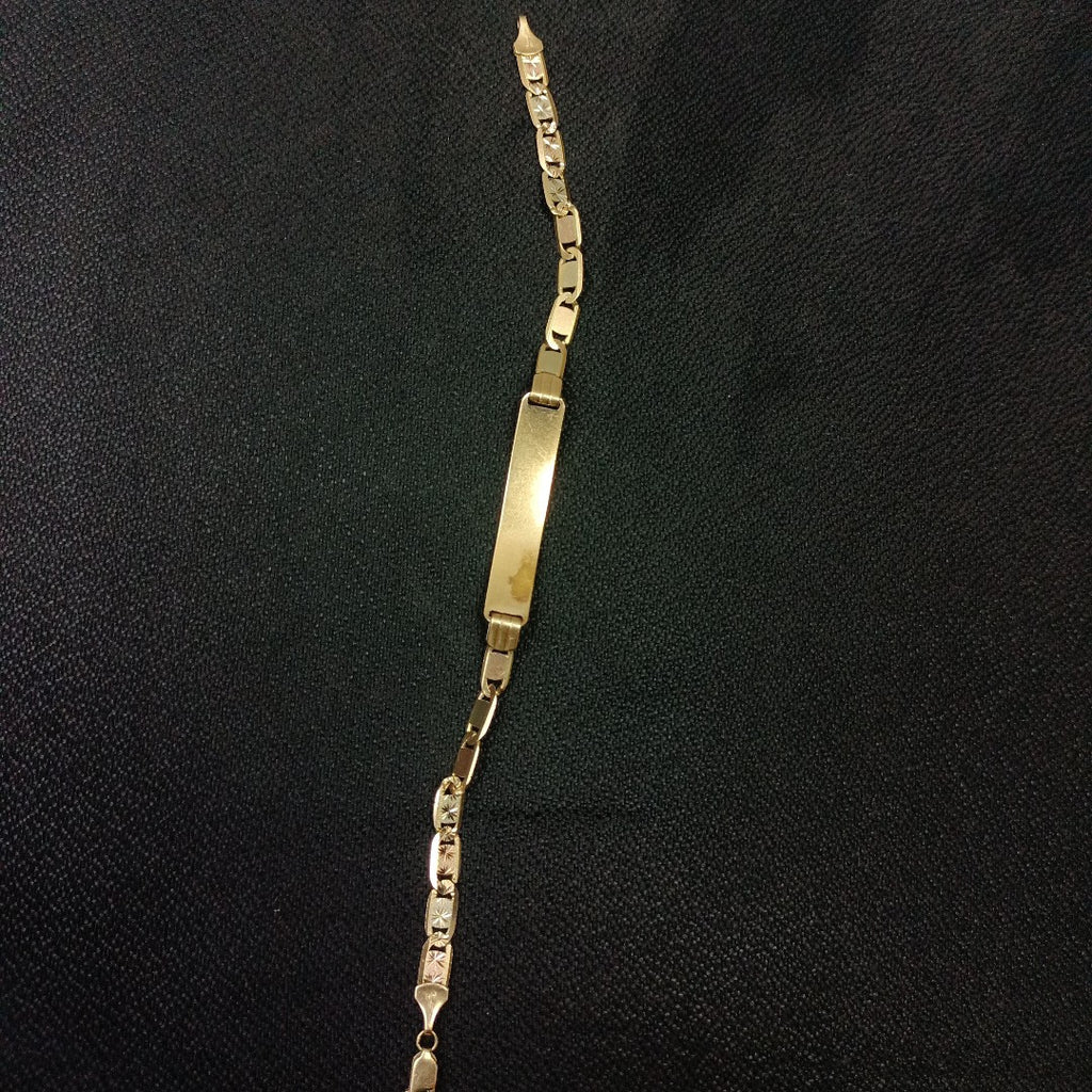 ESCLAVA ORO COMBINADO 14 K 10,20 GRMS (SEMINUEVO)