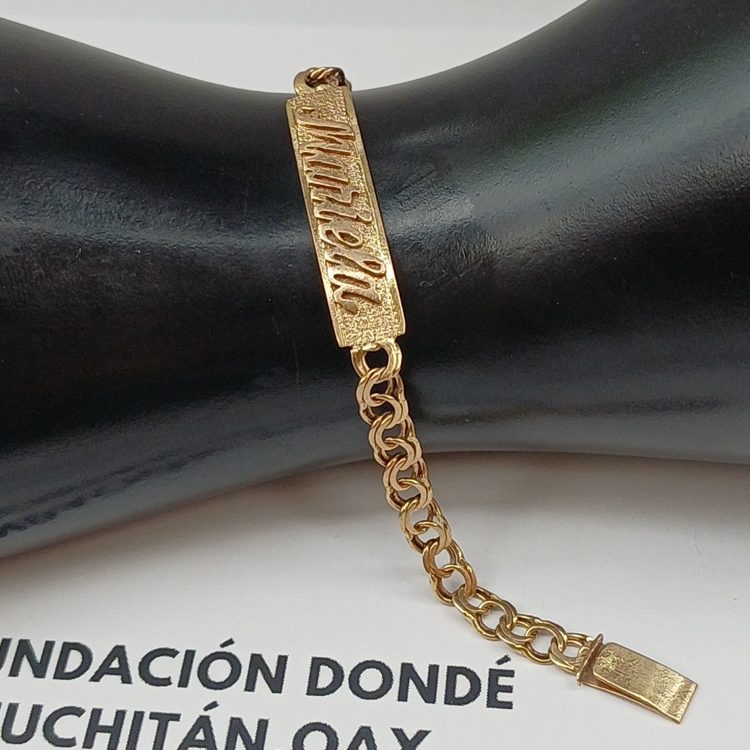 ESCLAVA ORO 10 K 5.3 GRMS (SEMINUEVO)