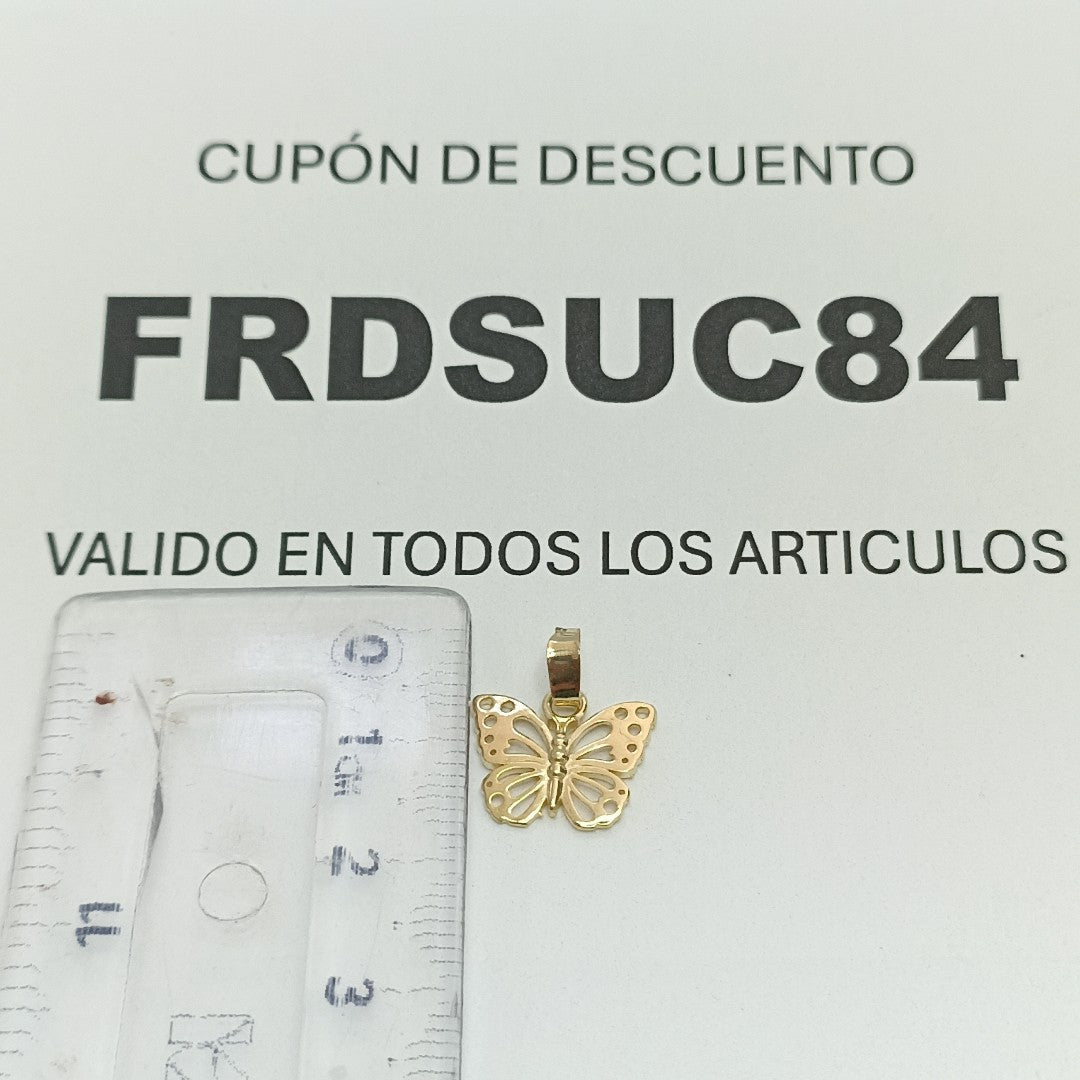 DIJE MARIPOSA 10K 0.8 GR (NUEVO)