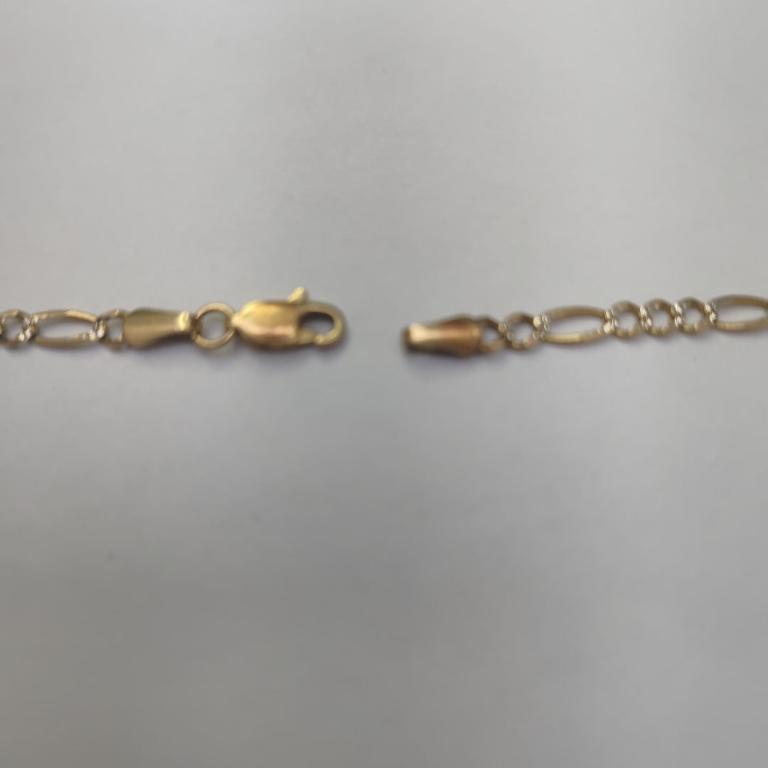 CADENA ORO,RODIADO 14 K 7,00 GRMS (SEMINUEVO)