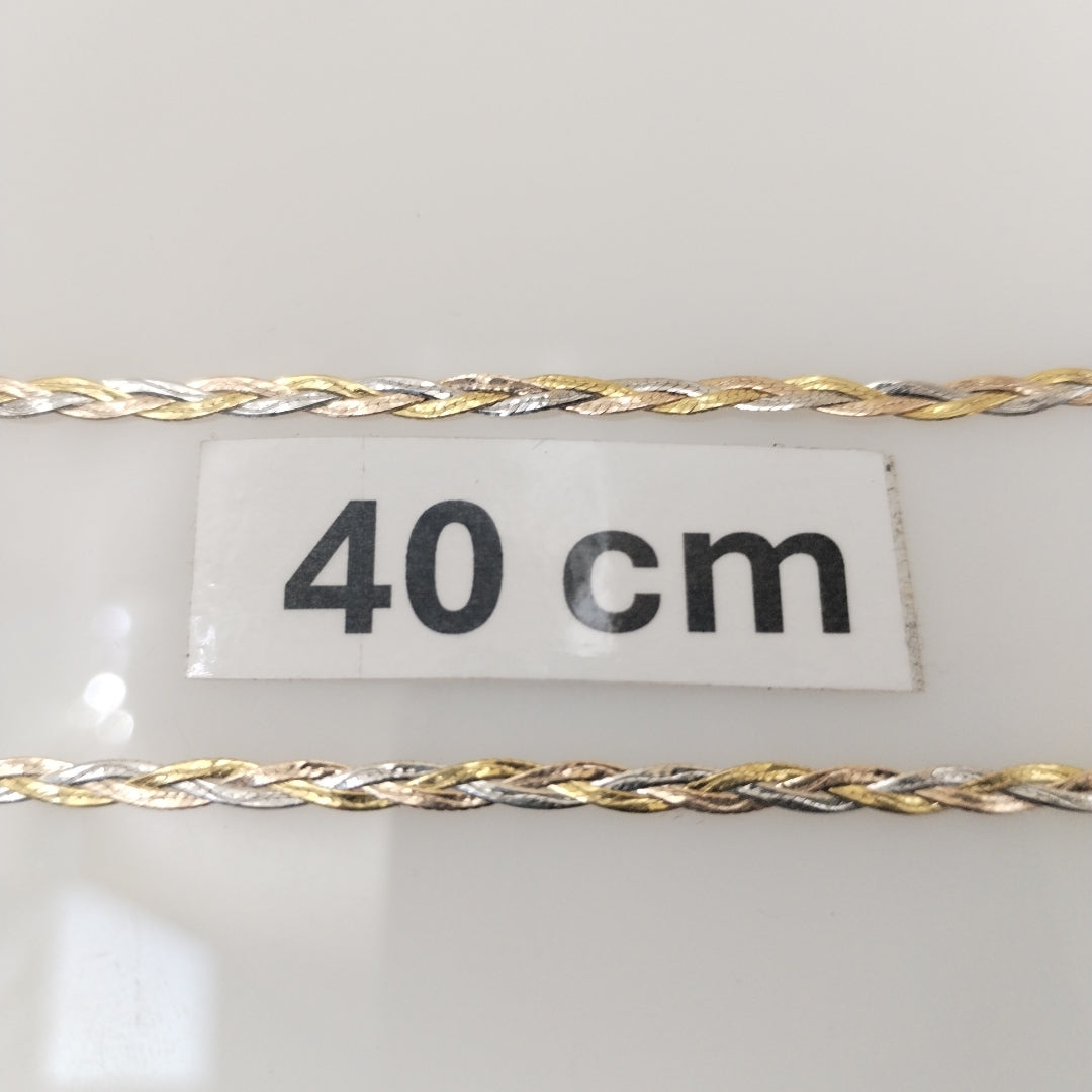CADENA ORO COMBINADO 14 K 3.1 GRMS (SEMINUEVO)
