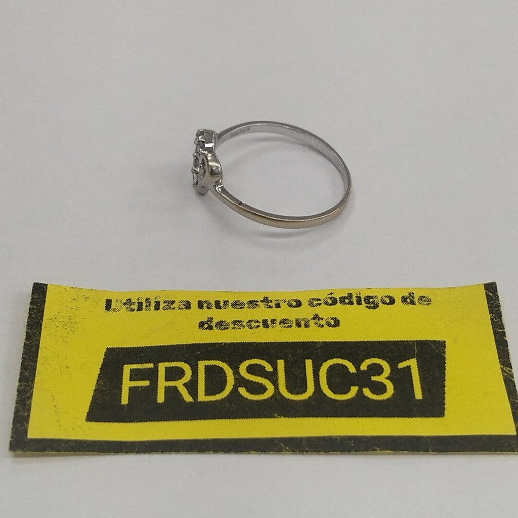 ANILLITO ORO, ORO BLANCO 14 K 1.4 GRMS (SEMINUEVO)