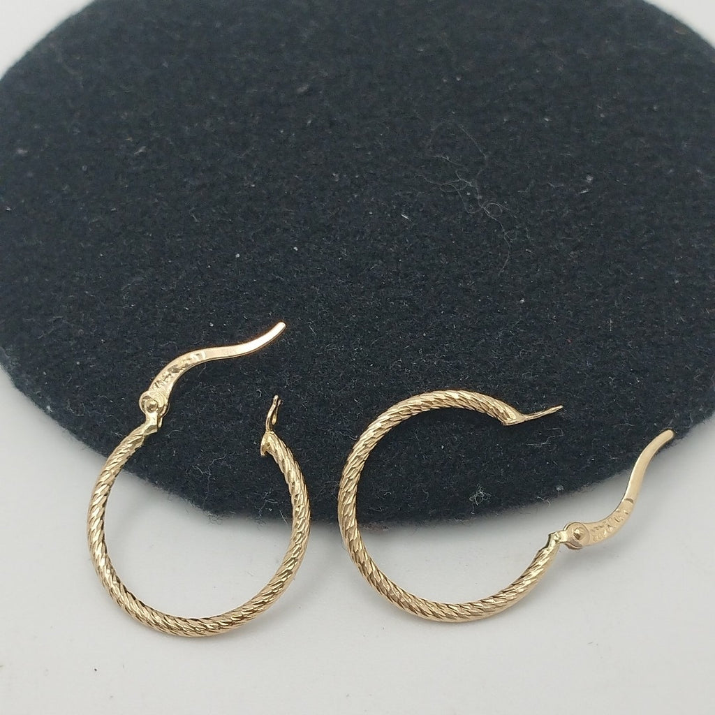 ARETES ARRACADAS 14K 1.3 GR (NUEVO)