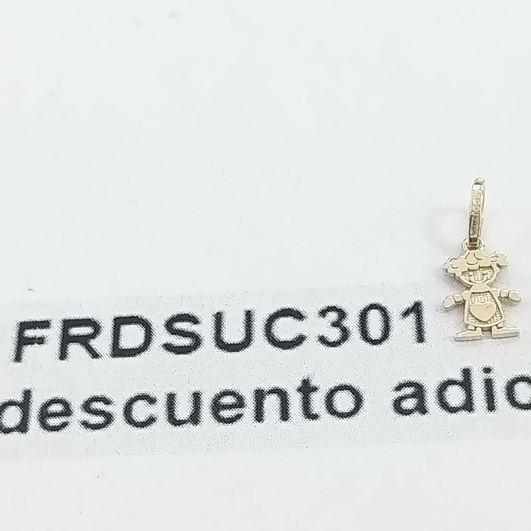 DIJE NIÑA 10K 0.3 GR (NUEVO)