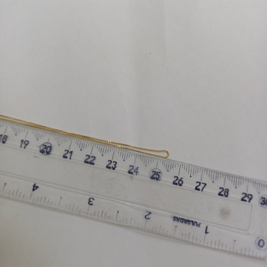 CADENA VENECIANO 14K 50 CM 1.6 GR (NUEVO)