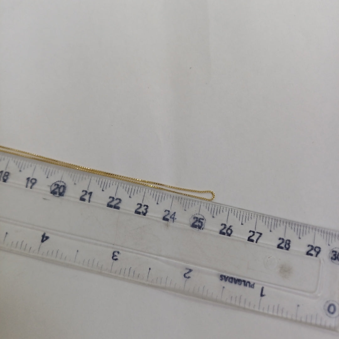 CADENA VENECIANO 14K 50 CM 1.6 GR (NUEVO)