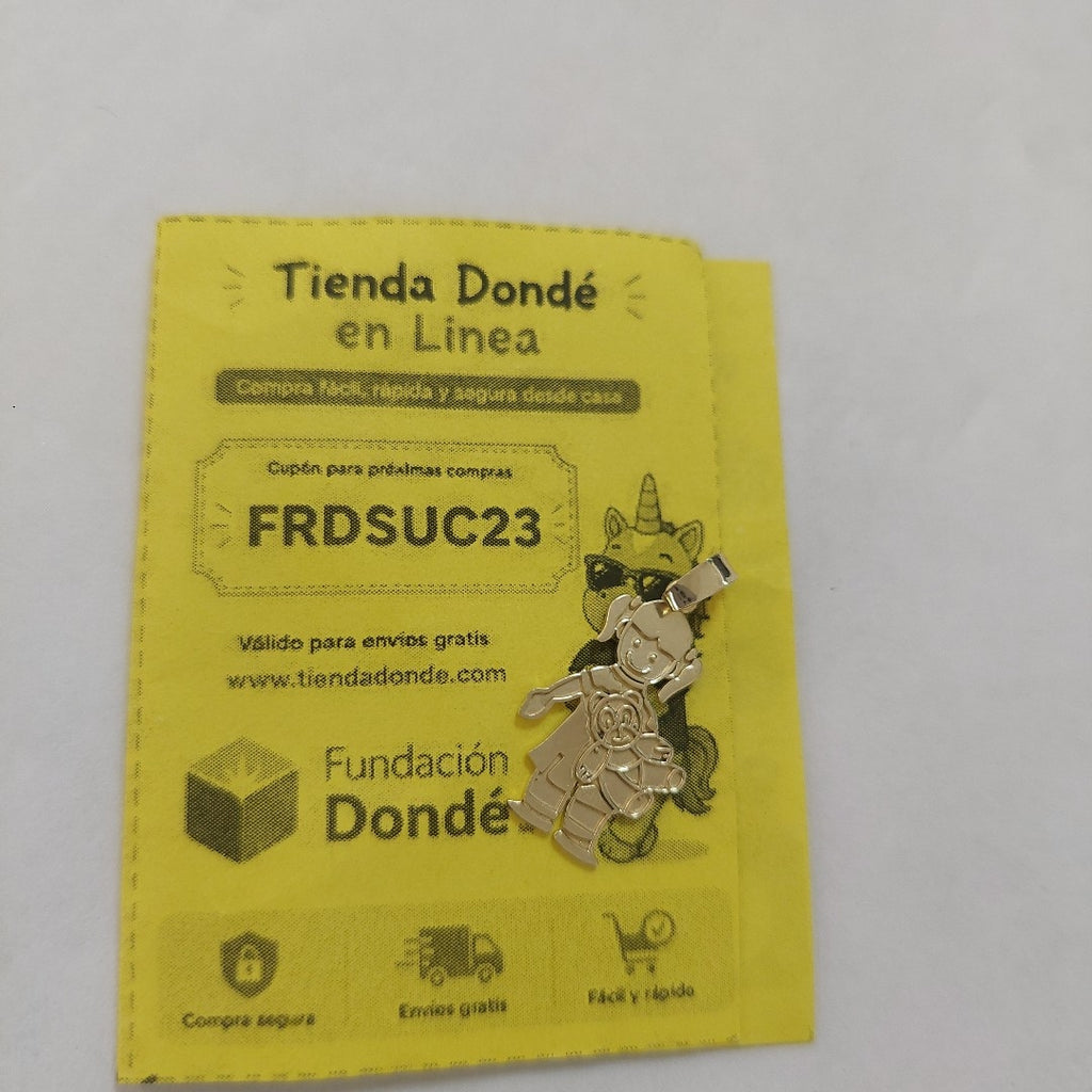 DIJE NIÑA 10K 1.1 GR (NUEVO)