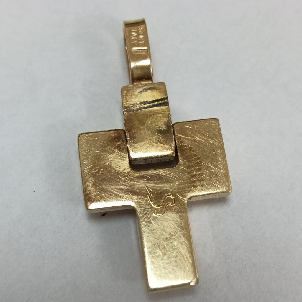 CRUZ, DIJE ORO 14 K 3.1 GRMS (SEMINUEVO)