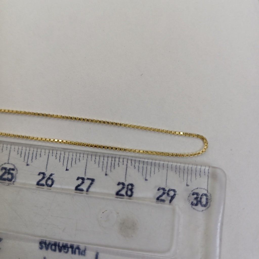 CADENA VENECIANO 14K 60 CM 2.6 GR (NUEVO)
