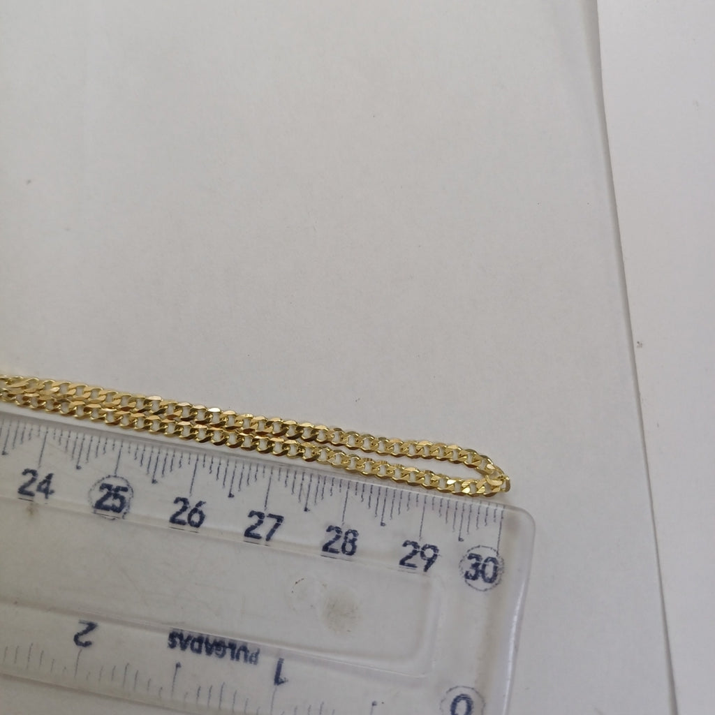 CADENA BARBADA 14K 60 CM 5.9 GR (NUEVO)