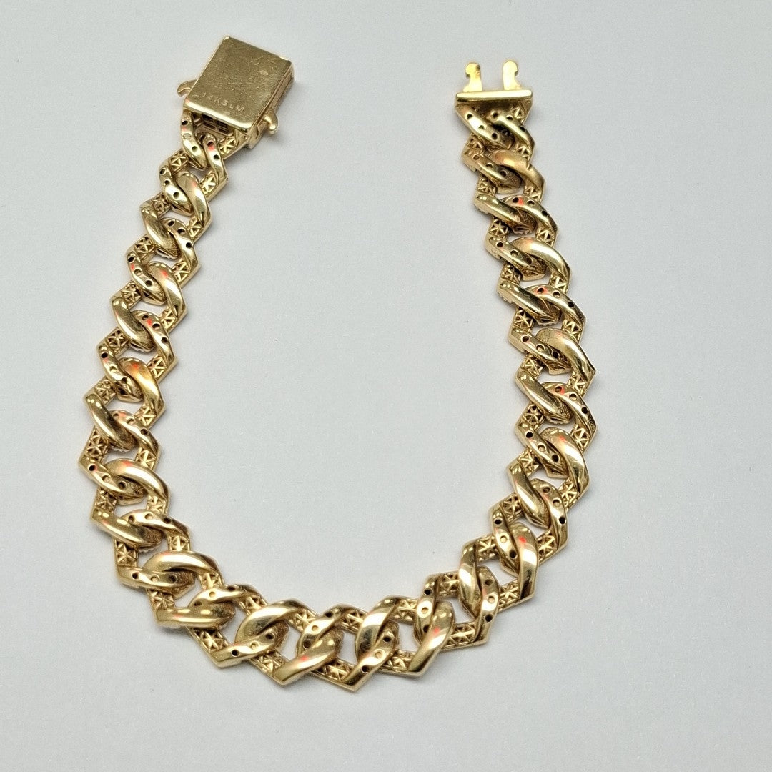 PULSERA ORO 14 K 16.4 GRMS (SEMINUEVO)