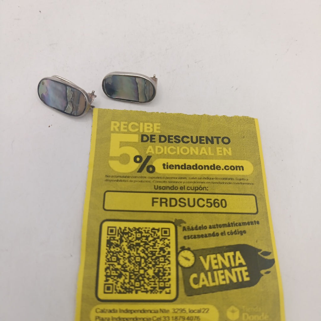 ARETES PAR PLATA 4.3 GRMS (SEMINUEVO)