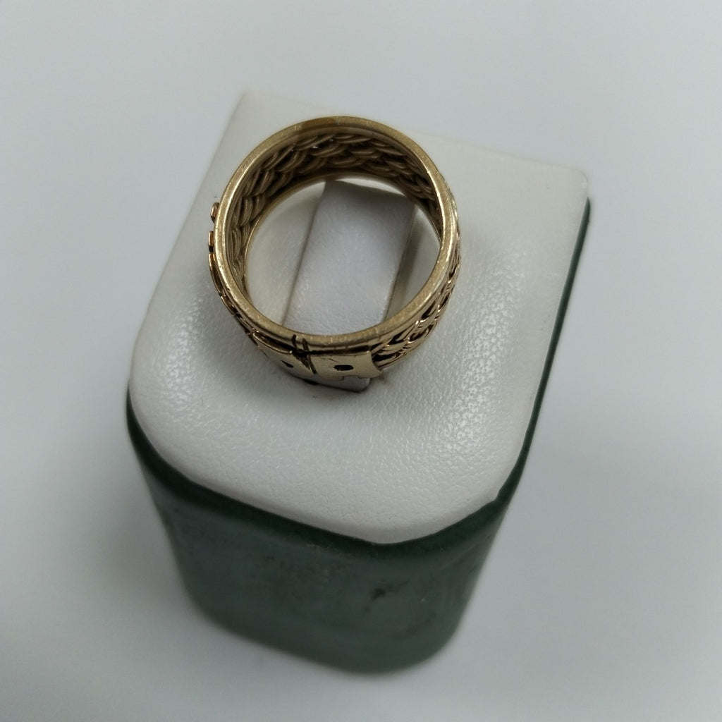 ANILLO ORO 10 K 5.5 GRMS (SEMINUEVO)