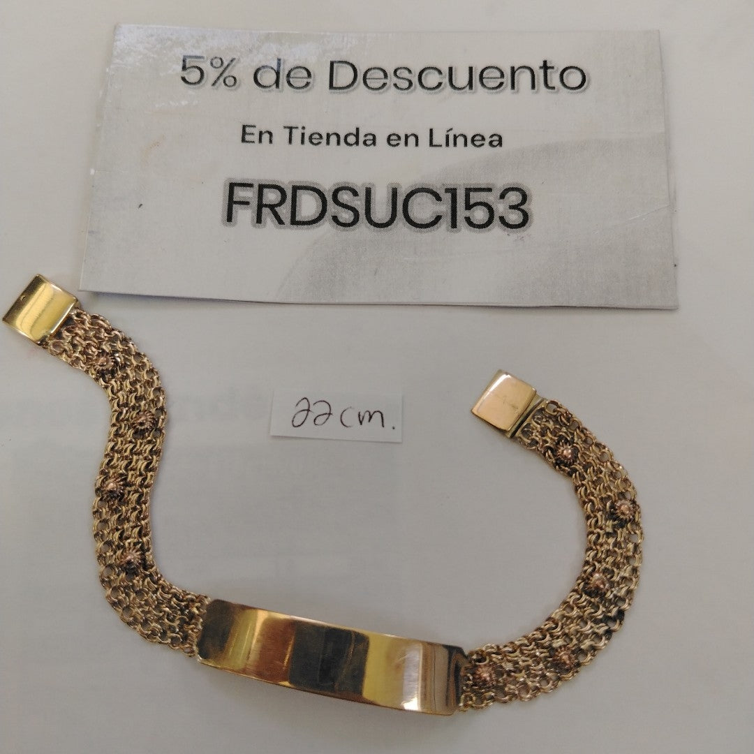 ESCLAVA ORO 8 K 13,80 GRMS (SEMINUEVO)