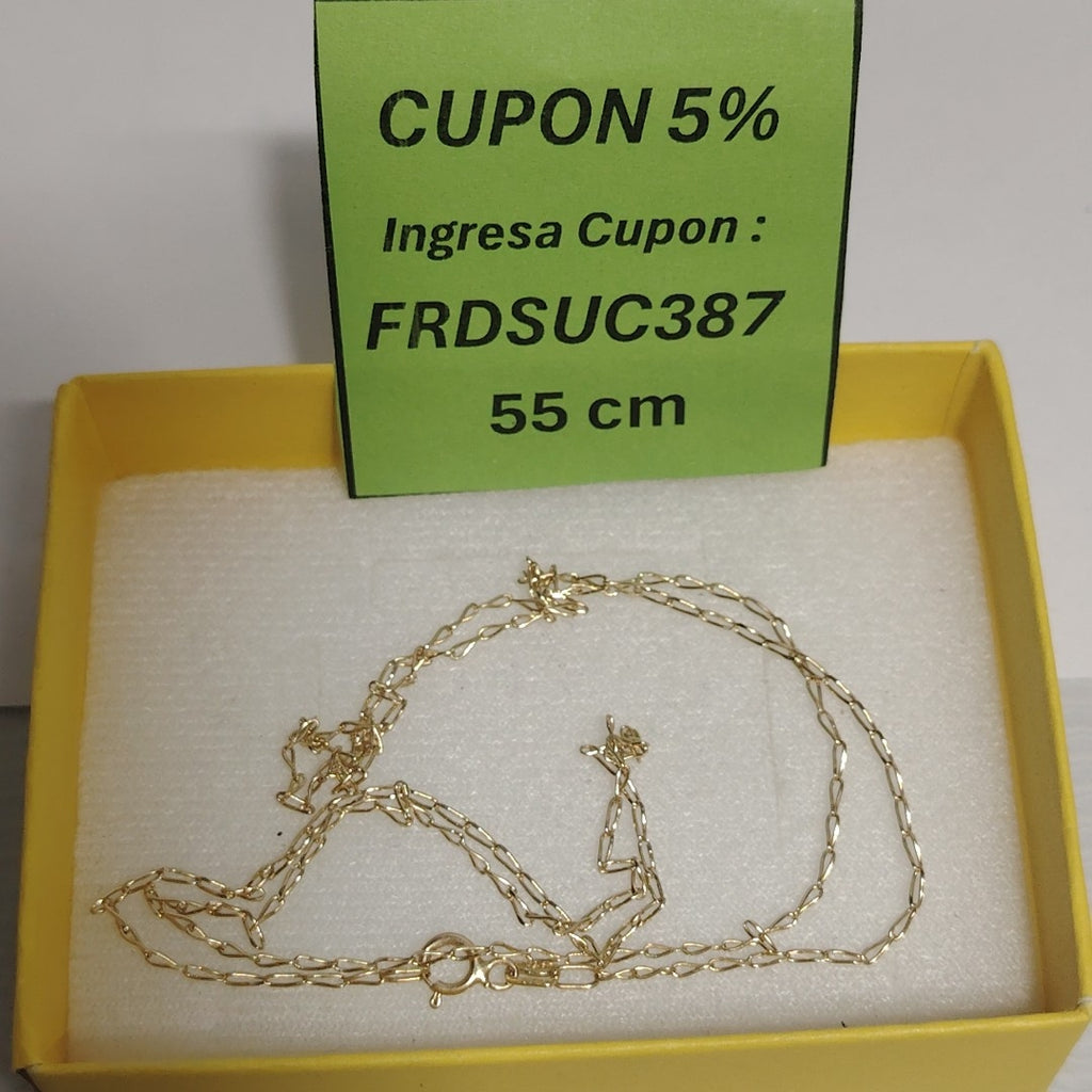 CADENA ORO 14 K 1.8 GRMS (SEMINUEVO)