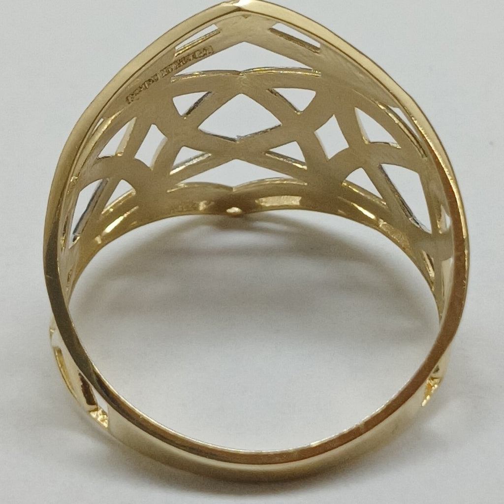 ANILLOS CON ESTRELLA CELTA 14K TALLA 6.5 2.2 GR (NUEVO)