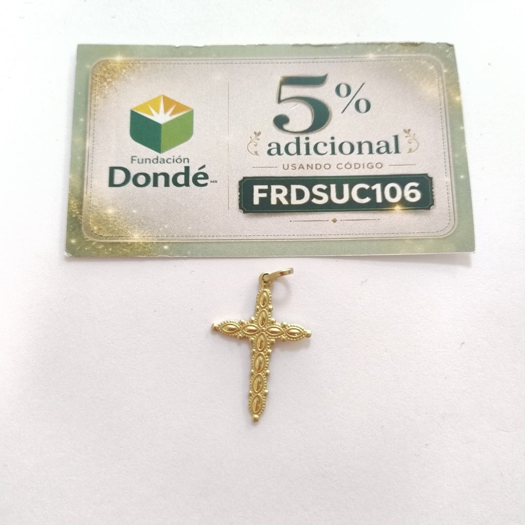 CRUZ ORO 10 K 2.6 GRMS (SEMINUEVO)