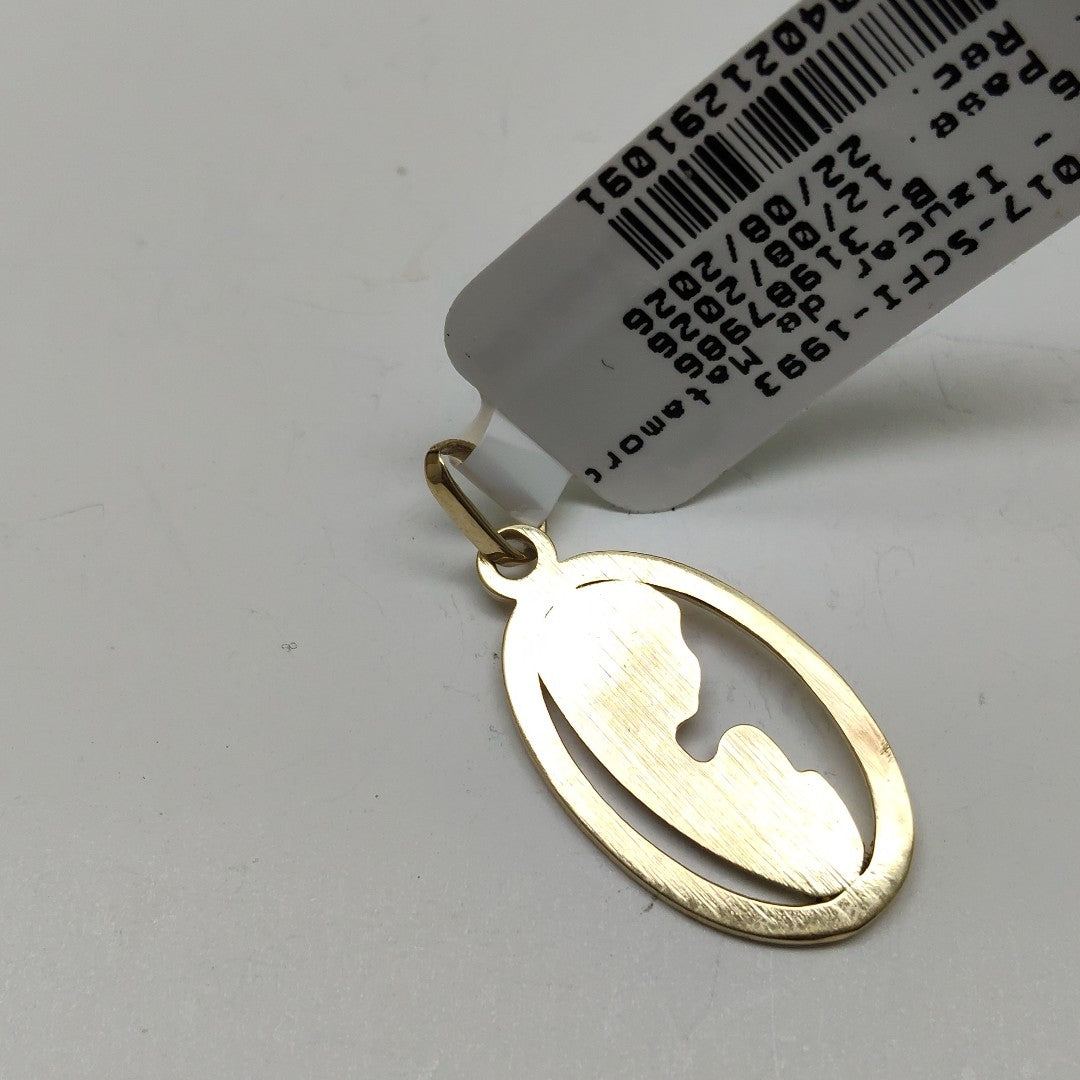 MEDALLA RELIGIOSA ORO 14 K 1.9 GRMS (SEMINUEVO)
