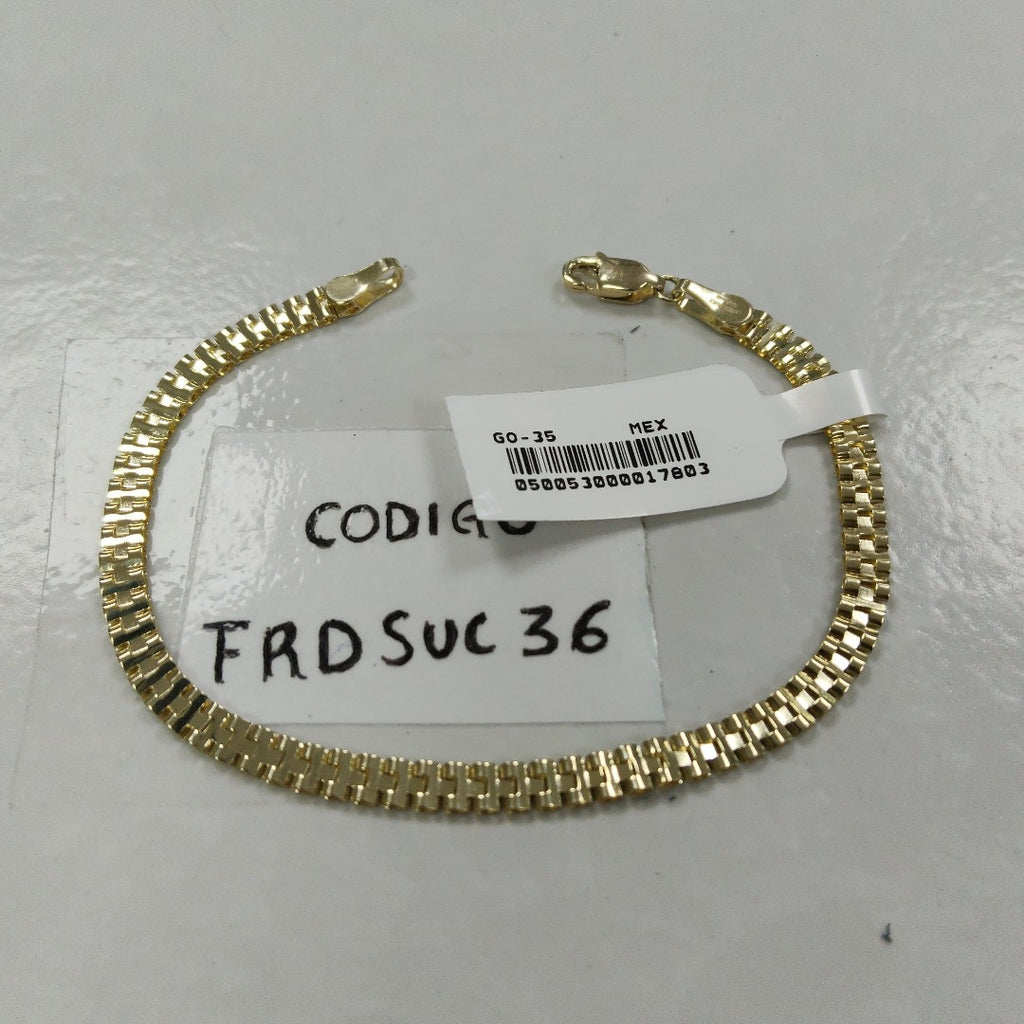 PULSERA ESPECIAL 14K 18 CM 4.1 GR (NUEVO)