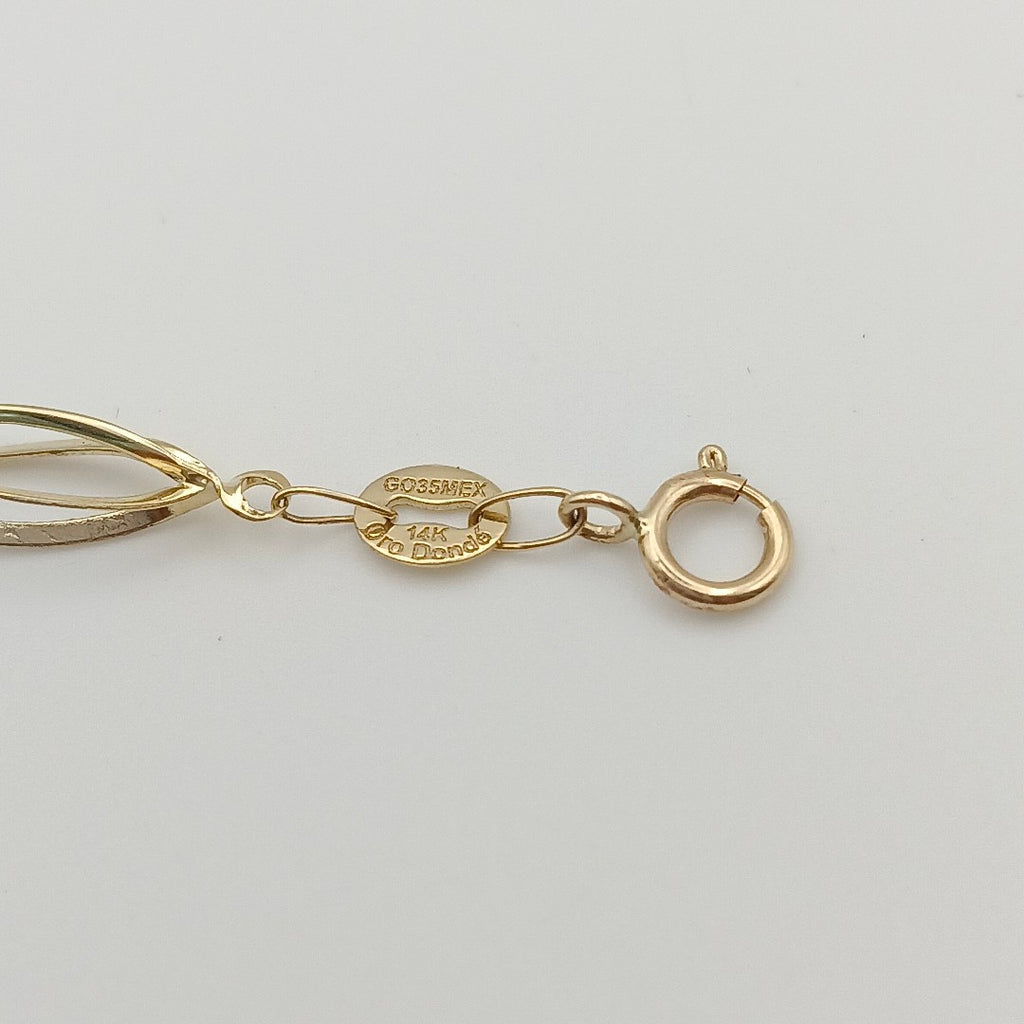 PULSERA ESPECIAL 14K 18 CM 2.1 GR (NUEVO)